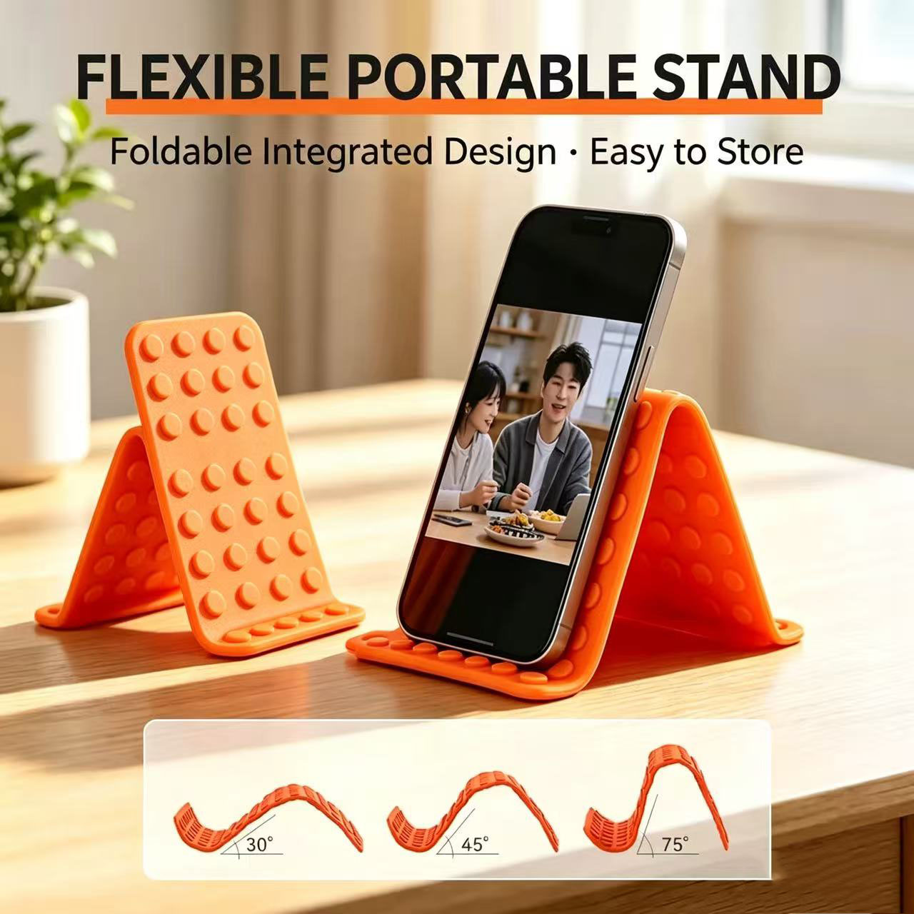 Laptop Accessories Organizer - Support de téléphone portable universel pliable