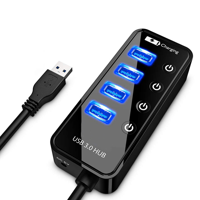 Laptop Lock Cable - USB HUB 3.0 4 7 ports