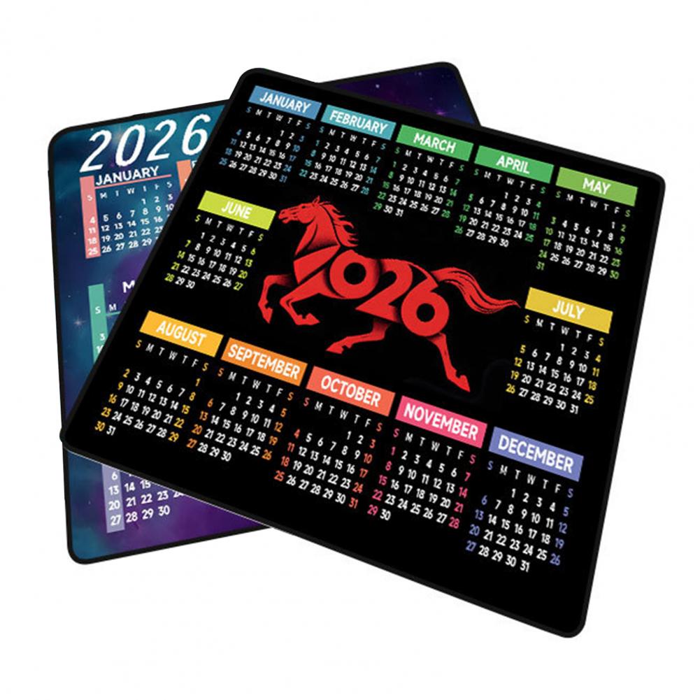 Laptop Accessories Gaming - Tapis de souris étanche avec calendrier
