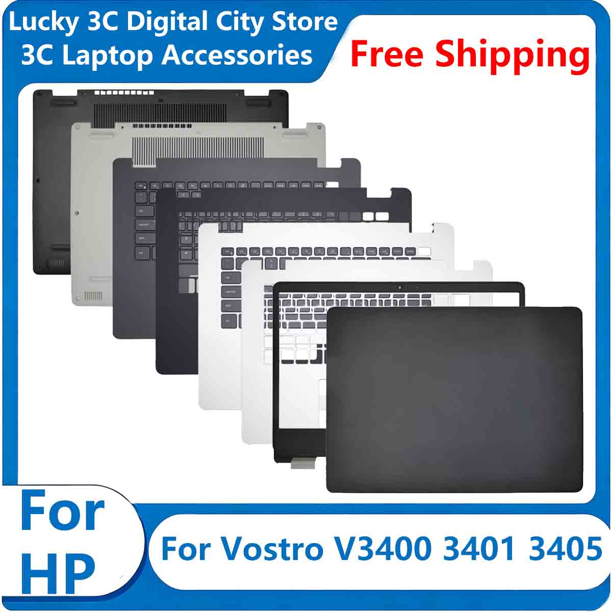 Laptop Accessories Display - Nouvelle coque d'ordinateur portable pour DELL