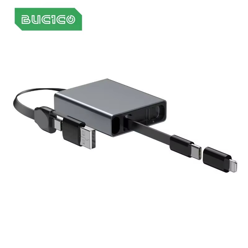 Câble USB télescopique 4 en 1, - Laptop Lock Cable avis et prix