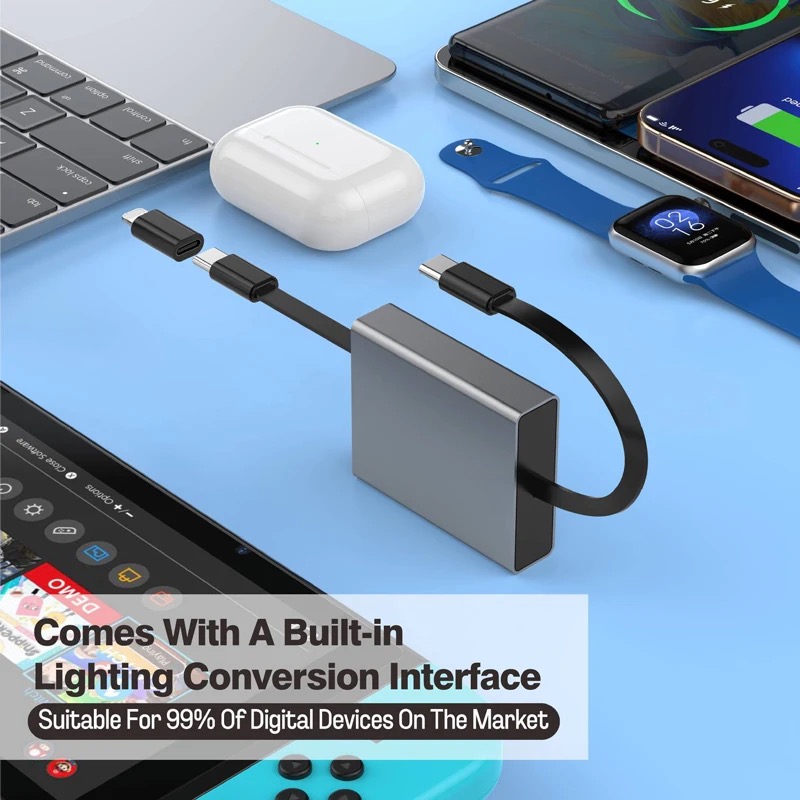 Câble USB télescopique 4 en 1, - Laptop Lock Cable avis et prix