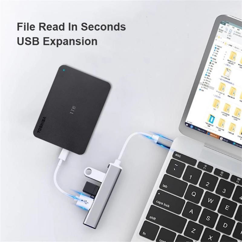 Hub d'extension Type-C 4 en 1, - Laptop Accessories Price avis et prix