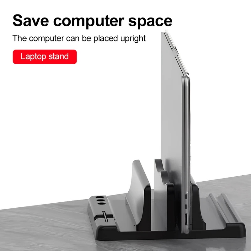 Support vertical pour ordinate - Laptop Accessories Organizer avis et prix