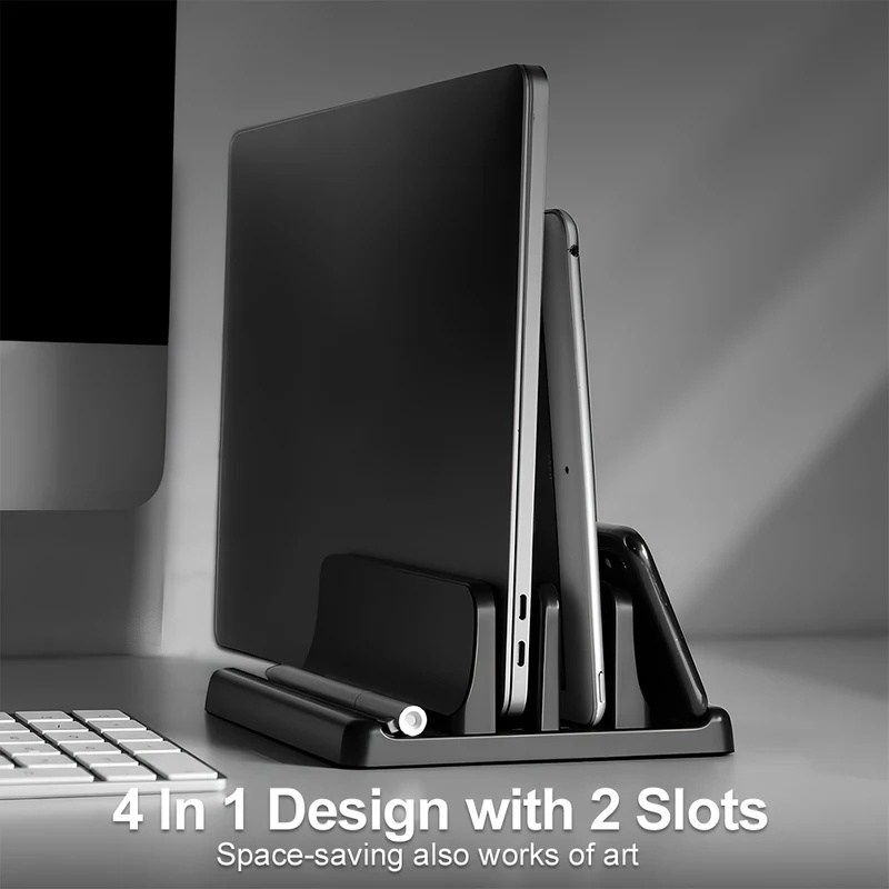 Support vertical pour ordinate - Laptop Accessories Organizer avis et prix