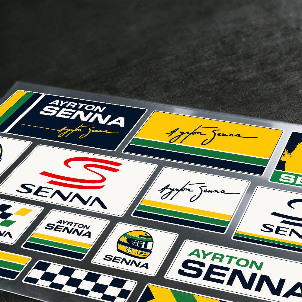 Autocollants A-Ayrton S-Senna  - Laptop Accessories Price avis et prix