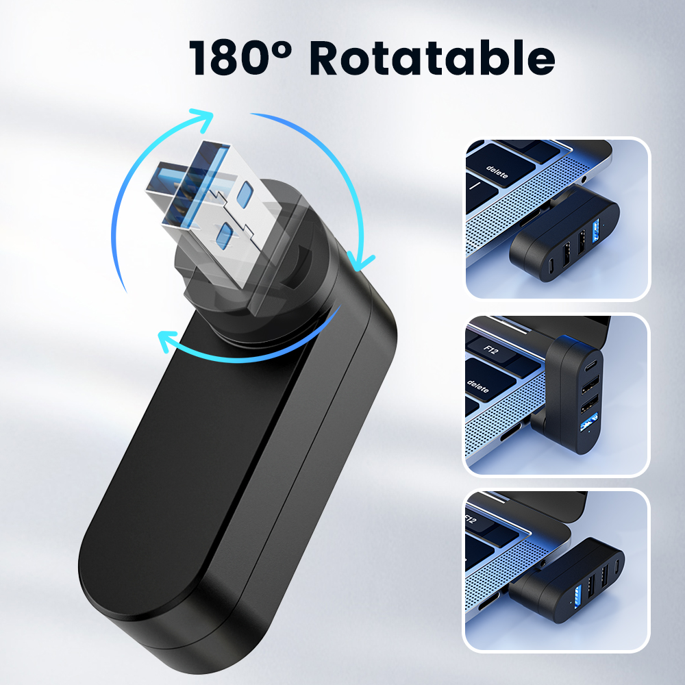 Hub USB 3.0 Mini Splitter Box  - Laptop Accessories Price avis et prix